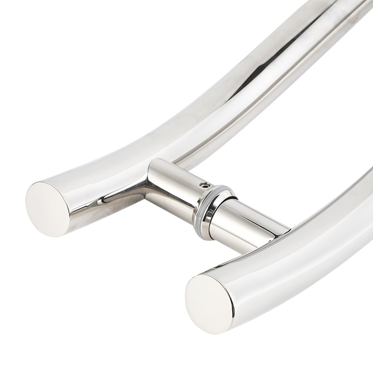 S-shaped Stainless Steel Glass Door Handle S-shaped Stainless Steel Glass Door Handle