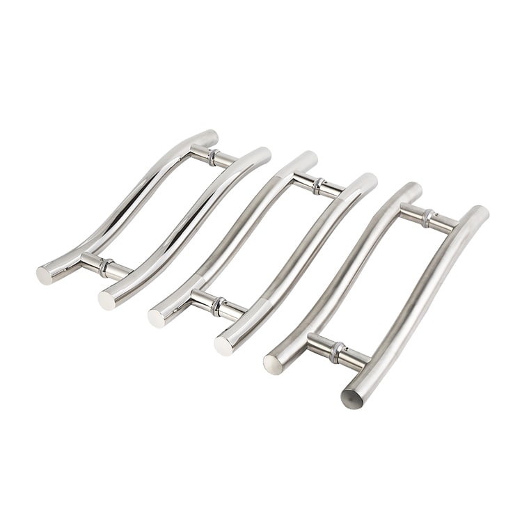 S-shaped Stainless Steel Glass Door Handle S-shaped Stainless Steel Glass Door Handle
