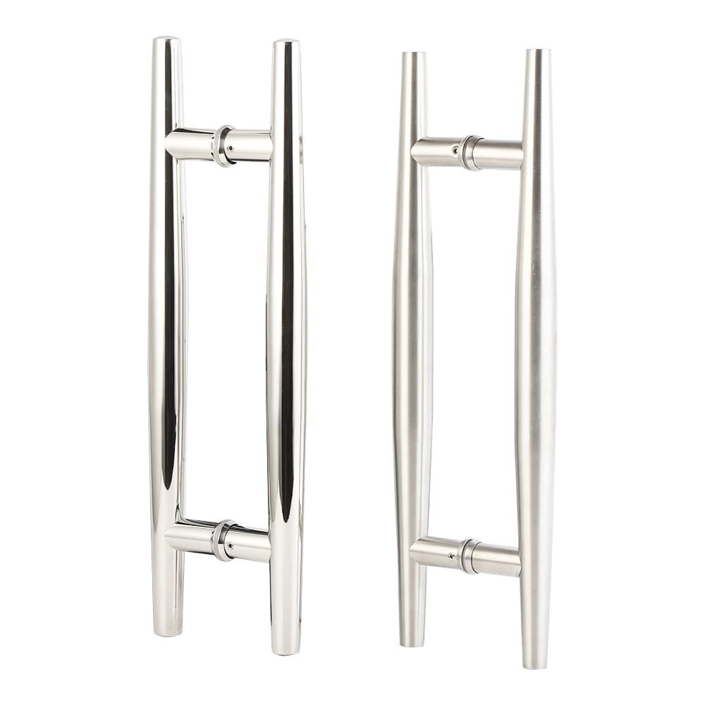Round Tube Glass Door Handles